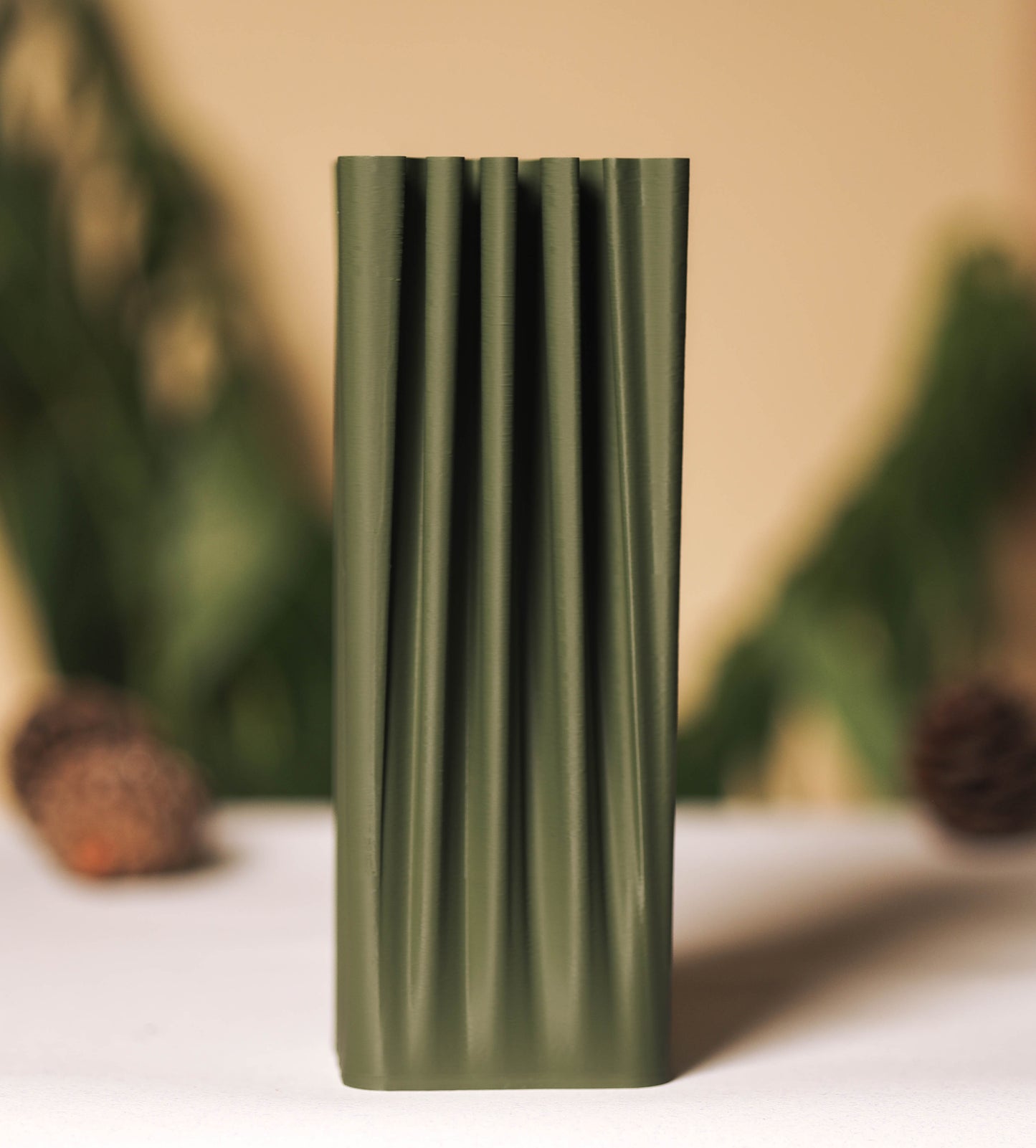 FLUTED VASE